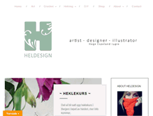 Tablet Screenshot of heldesign.com